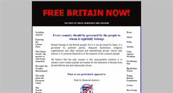 Desktop Screenshot of freebritainnow.org